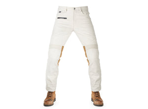 Fuel Motorcycles Sergeant 2 Trousers - Colonial White - Salt Flats Clothing