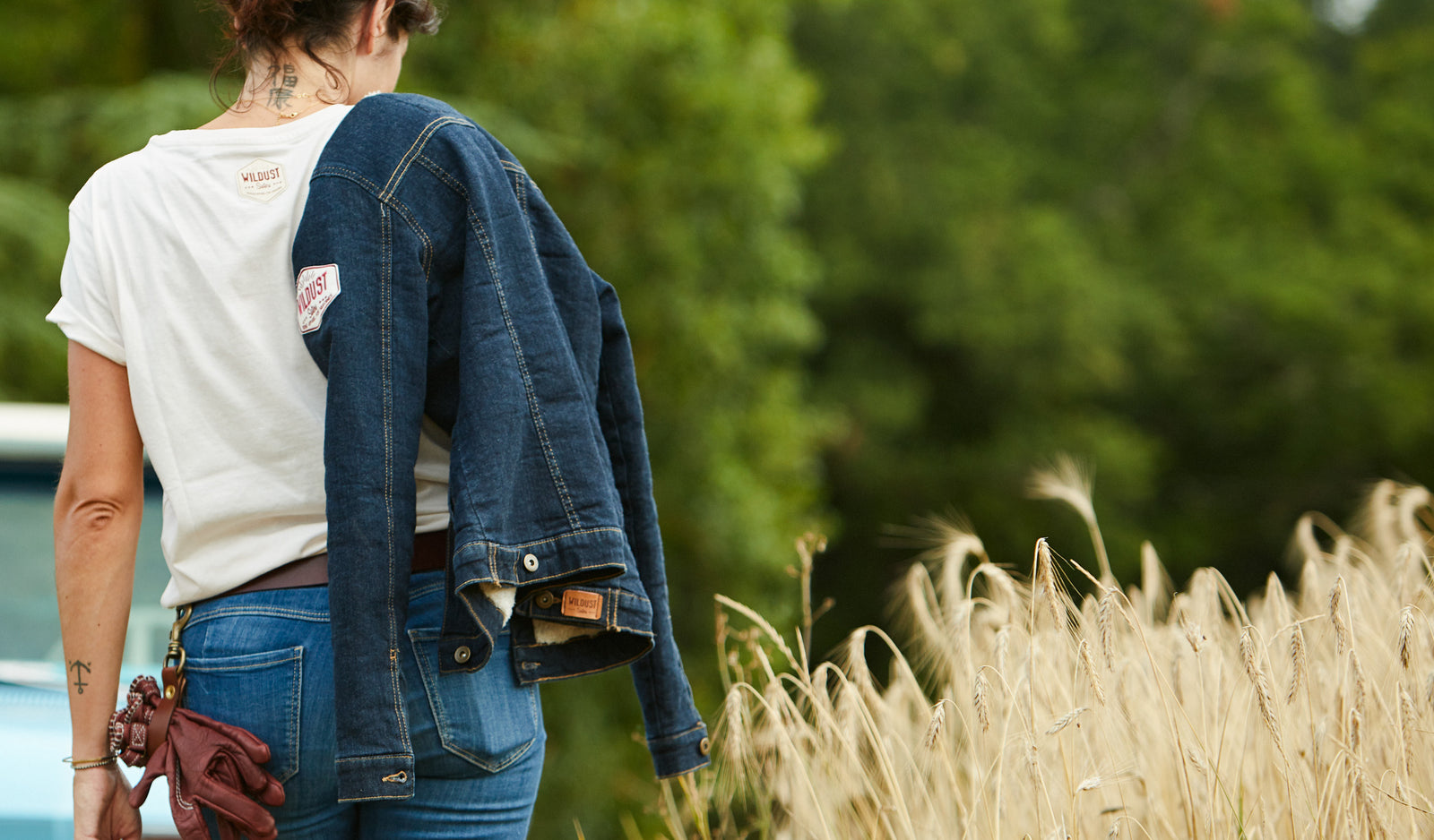 Wildust Sisters Denim Sherpa Jacket - Salt Flats Clothing
