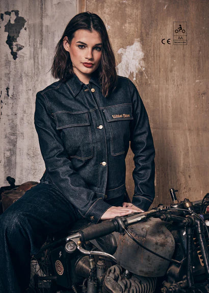 Wildust Sisters Heritage Moto Denim Jacket - Salt Flats Clothing