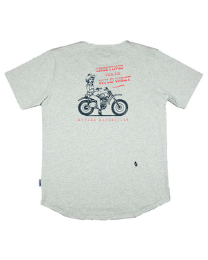 Kytone Bronco Grey T'Shirt - Salt Flats Clothing