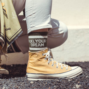 Wildust Sisters Fuel your Dream Ladies Socks - Salt Flats Clothing