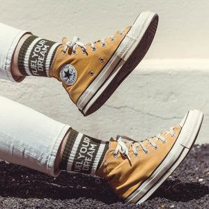 Wildust Sisters Fuel your Dream Ladies Socks - Salt Flats Clothing