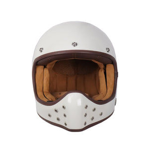 ByCity The Rock Full Face Helmet - White Bone R22.06 - Salt Flats Clothing