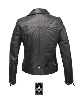 Eudoxie Amy Ladies Leather Jacket - Salt Flats Clothing