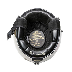 Garibaldi - Gari G02X Open Face Vintage Helmet - Gloss Black