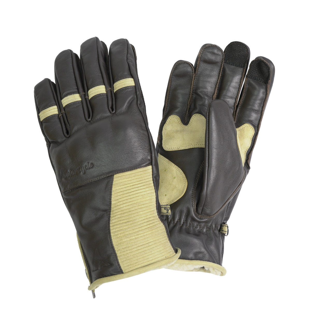 ByCity Mens Detroit Brown Tan Gloves - Salt Flats Clothing