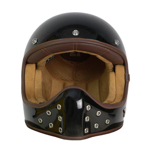 ByCity The Rock Full Face Helmet - Gloss Black R22.06 - Salt Flats Clothing