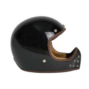 ByCity The Rock Full Face Helmet - Gloss Black R22.06 - Salt Flats Clothing