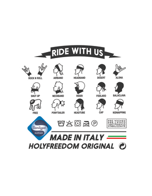 Santa libertad lyon bandana tubo