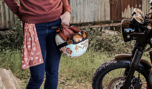 Wildust Sisters Red Chilli Bandana Tube Neck Warmer - Salt Flats Clothing