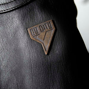 By City - By City Men's Sahara Venty II Mesh Leather Jacket Brown - Men's Jackets - Salt Flats Clothing