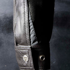 By City - By City Men's Sahara Venty II Mesh Leather Jacket Brown - Men's Jackets - Salt Flats Clothing