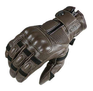 Garibaldi Smoke Winter Vintage Style Men's Gloves - Brown - Salt Flats Clothing