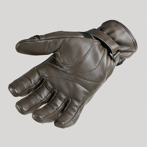 Garibaldi Smoke Winter Vintage Style Men's Gloves - Brown - Salt Flats Clothing