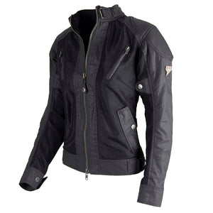By City - By City Ladies Teneree Venty II Mesh Textile Jacket Black - Ladies Jackets - Salt Flats Clothing