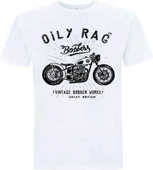 Oily Rag Clothing - Oily Rag Clothing Bobber Works T'Shirt - T-Shirts - Salt Flats Clothing