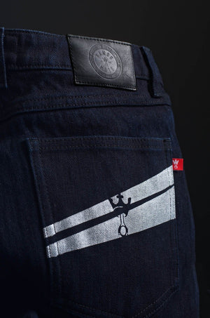 Pando Moto - Pando Moto Kissaki Ladies Black Jeans - Ladies Trousers - Salt Flats Clothing