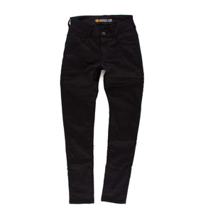 Resurgence Gear Inc. - Resurgence Gear® Sara Jane Ladies Protective Motorcycle Riding Leggings in Jet Black - Ladies Trousers - Salt Flats Clothing