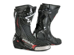 Stylmartin - Stylmartin Stealth Evo Racing in Black - Boots - Salt Flats Clothing
