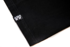 Wheels and Waves Thunder Bolt Long Sleeve T'Shirt in Black