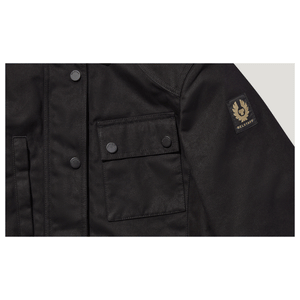 Belstaff Kates Cottage Ladies Waxed Cotton Jacket - Black - Salt Flats Clothing