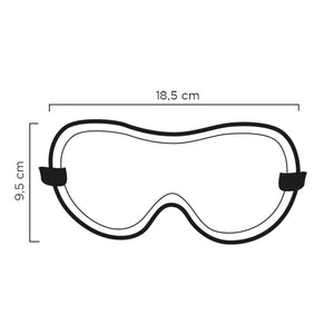 Ethen Cafe Racer Mirrored Goggles - Black White Checker