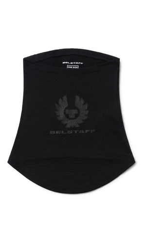 Belstaff Merino Neckwarmer - Black - Salt Flats Clothing