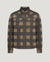 Belstaff Mansion Men's Shirt Chequered - Olive/Black - Salt Flats Clothing
