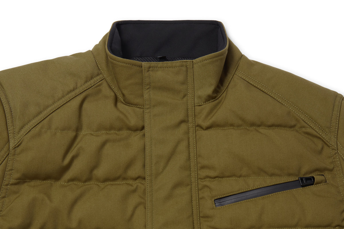 Belstaff Calder Men's  Textile Jacket - Olive - Salt Flats Clothing