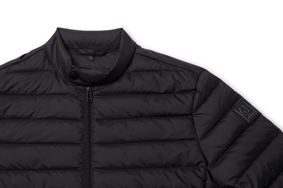 Belstaff Nimbus Men's Down Jacket - Black - Salt Flats Clothing