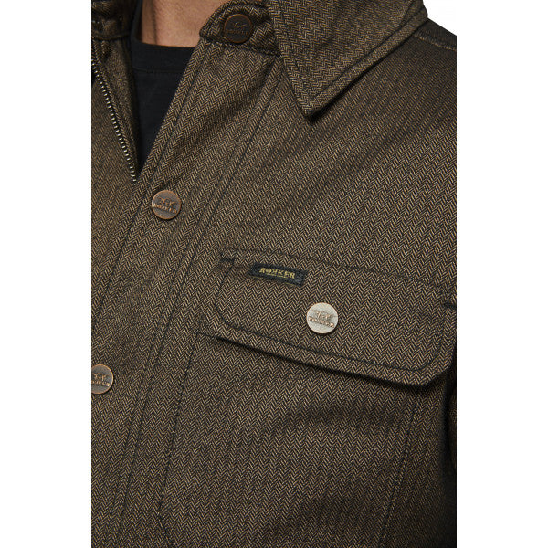 Rokker Boston Rider Shirt - Brown - Salt Flats Clothing