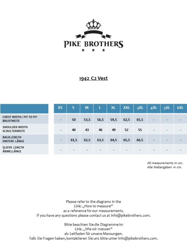 Pike Brothers 1942 C2 Vest Waxed Cotton - Navy - Salt Flats Clothing