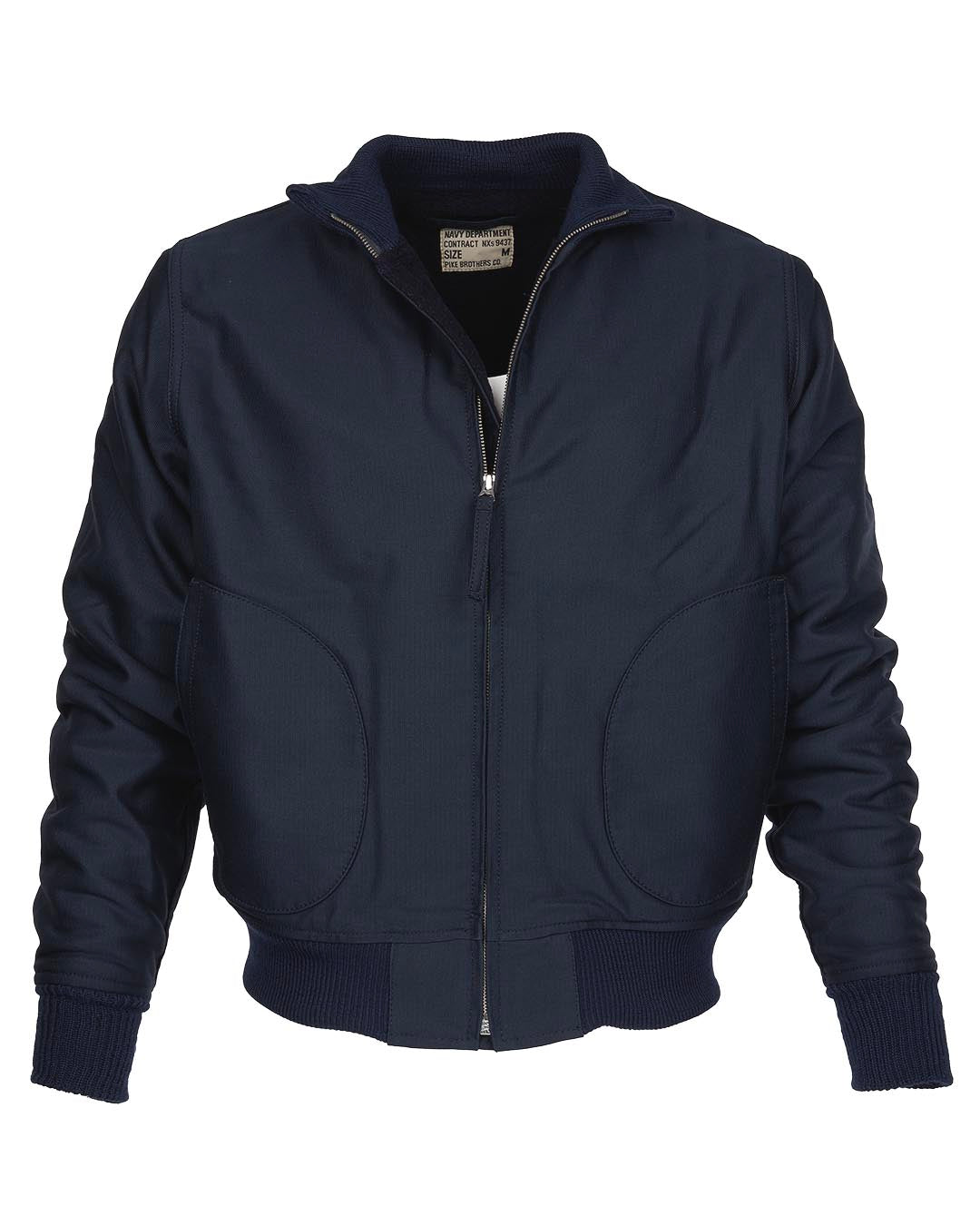 Pike Brothers 1942 Deck Zip Jacket - Dark Blue