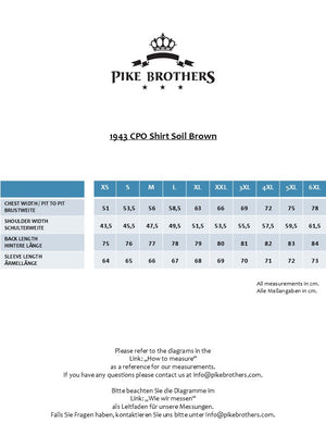 Pike Brothers CPO Moleskin Shirt - Soil Brown - Salt Flats Clothing