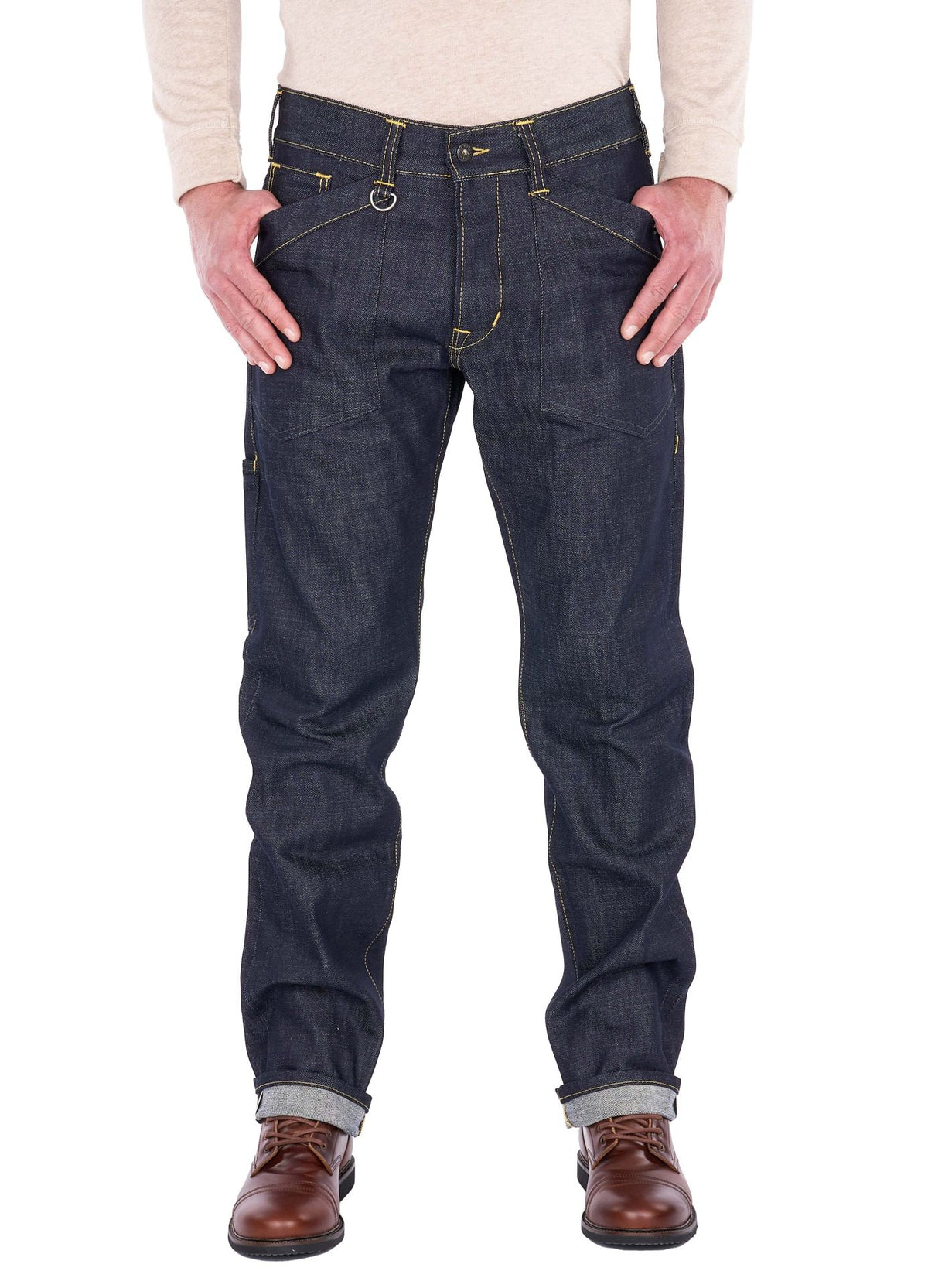 Pike Brothers 1958 Chopper Jeans 15oz - Salt Flats Clothing