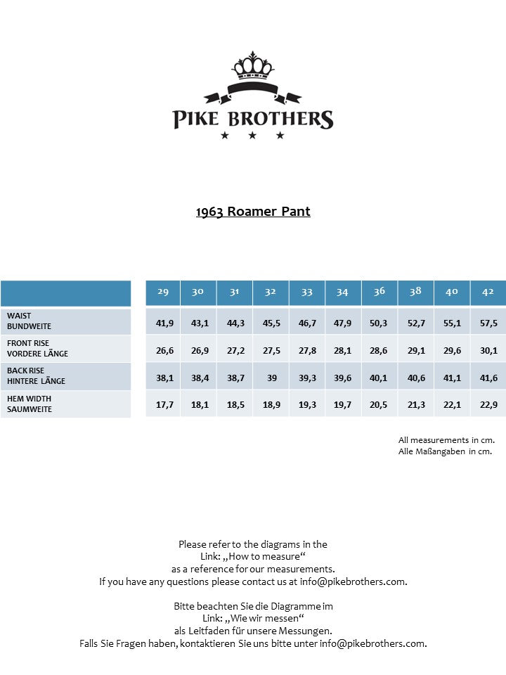 Pike Brothers 1963 Roamer Leesville Trouser - Sand - Salt Flats Clothing