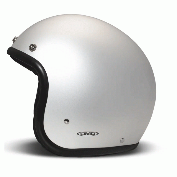 DMD Jet Retro Helmet R22-06 - Aluminium - Salt Flats Clothing