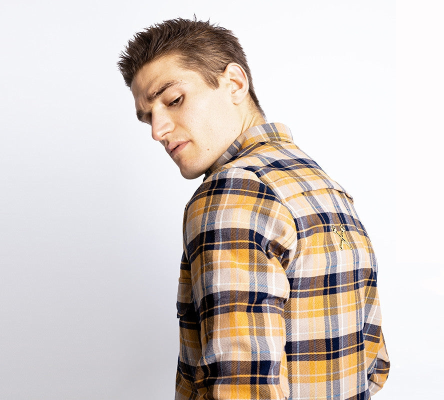 John Doe Motoshirt - Yellow - Salt Flats Clothing
