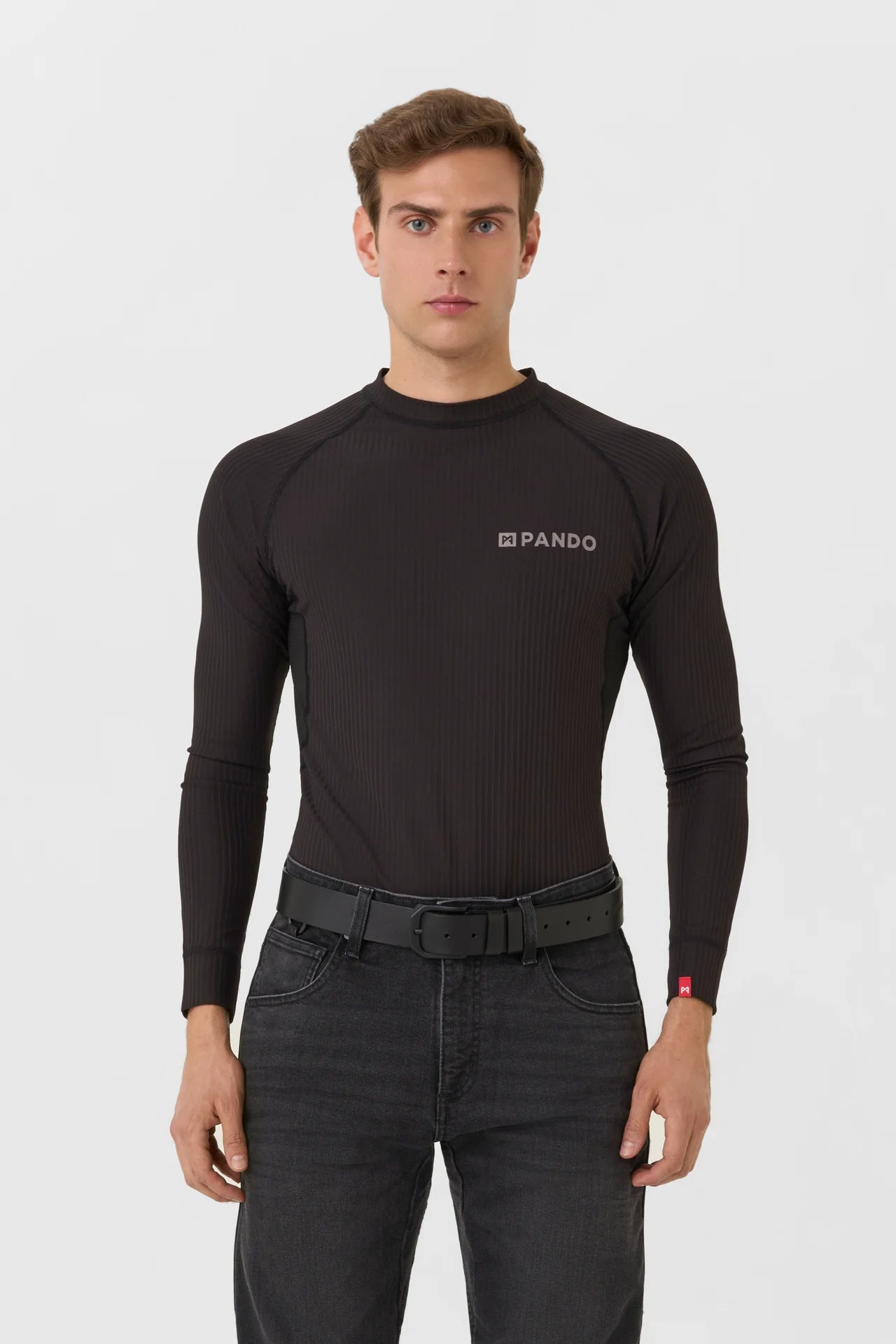 Pando Moto Vapor Coolmax Unisex Base Layer - Black - Salt Flats Clothing