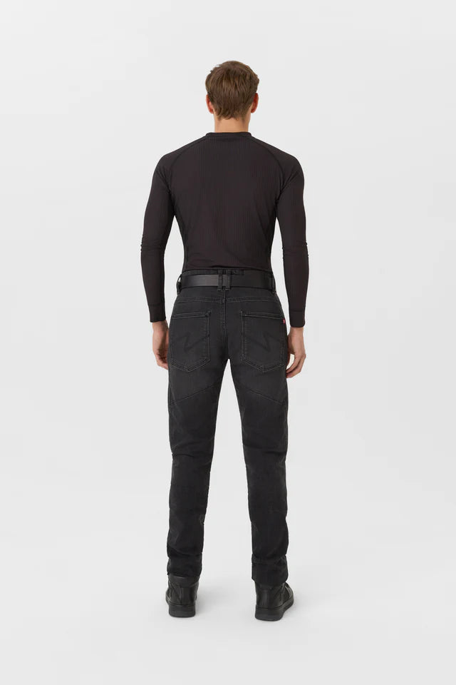 Pando Moto Vapor Coolmax Unisex Base Layer - Black - Salt Flats Clothing