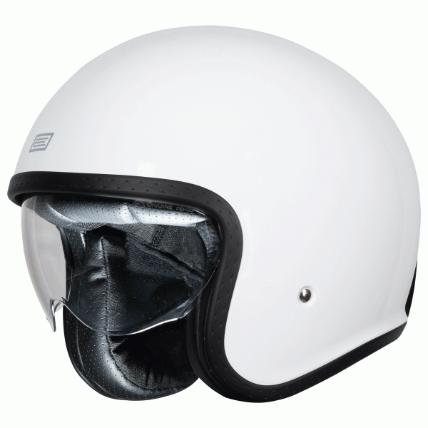 Origine Spirit 22.06 Open Face Helmet - Gloss White - Salt Flats Clothing