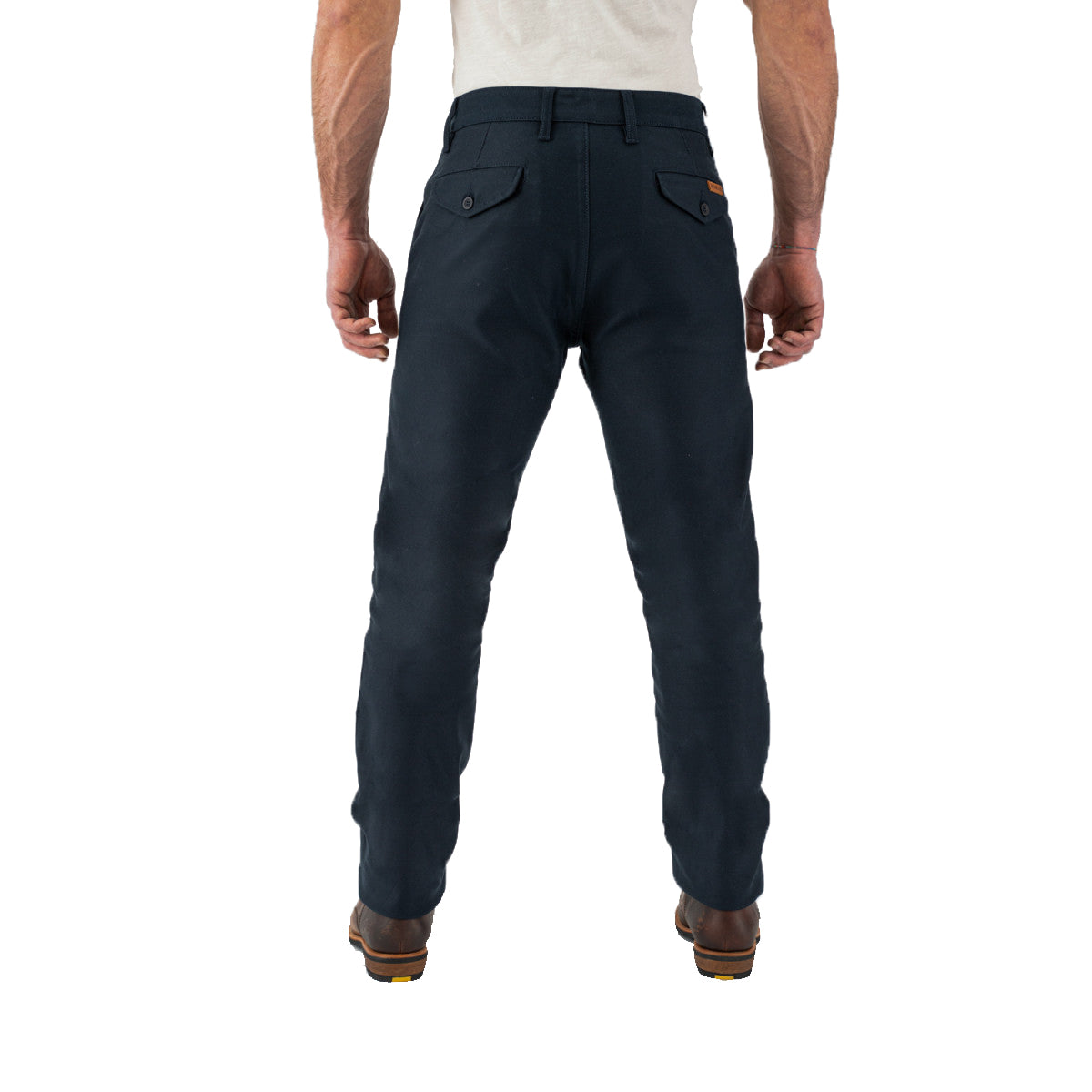 Rokker Chino Men's Motorcycle Trousers - Navy - Salt Flats Clothing