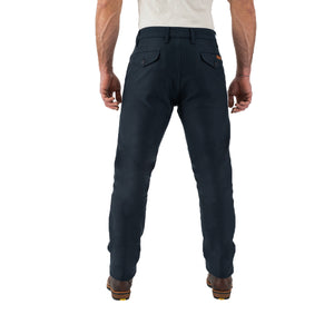 Rokker Chino Men's Motorcycle Trousers - Navy - Salt Flats Clothing