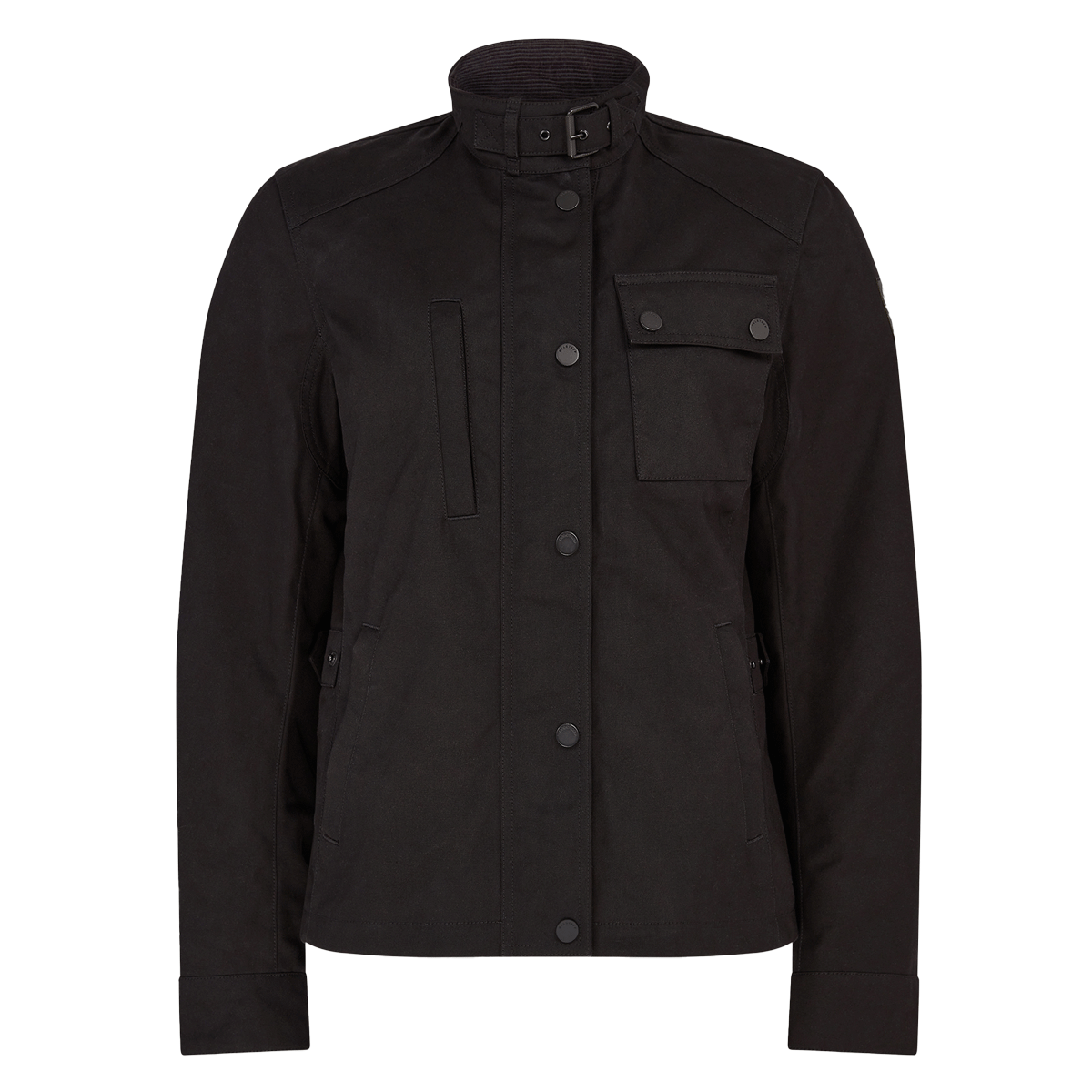 Belstaff Kates Cottage Ladies Waxed Cotton Jacket - Black - Salt Flats Clothing