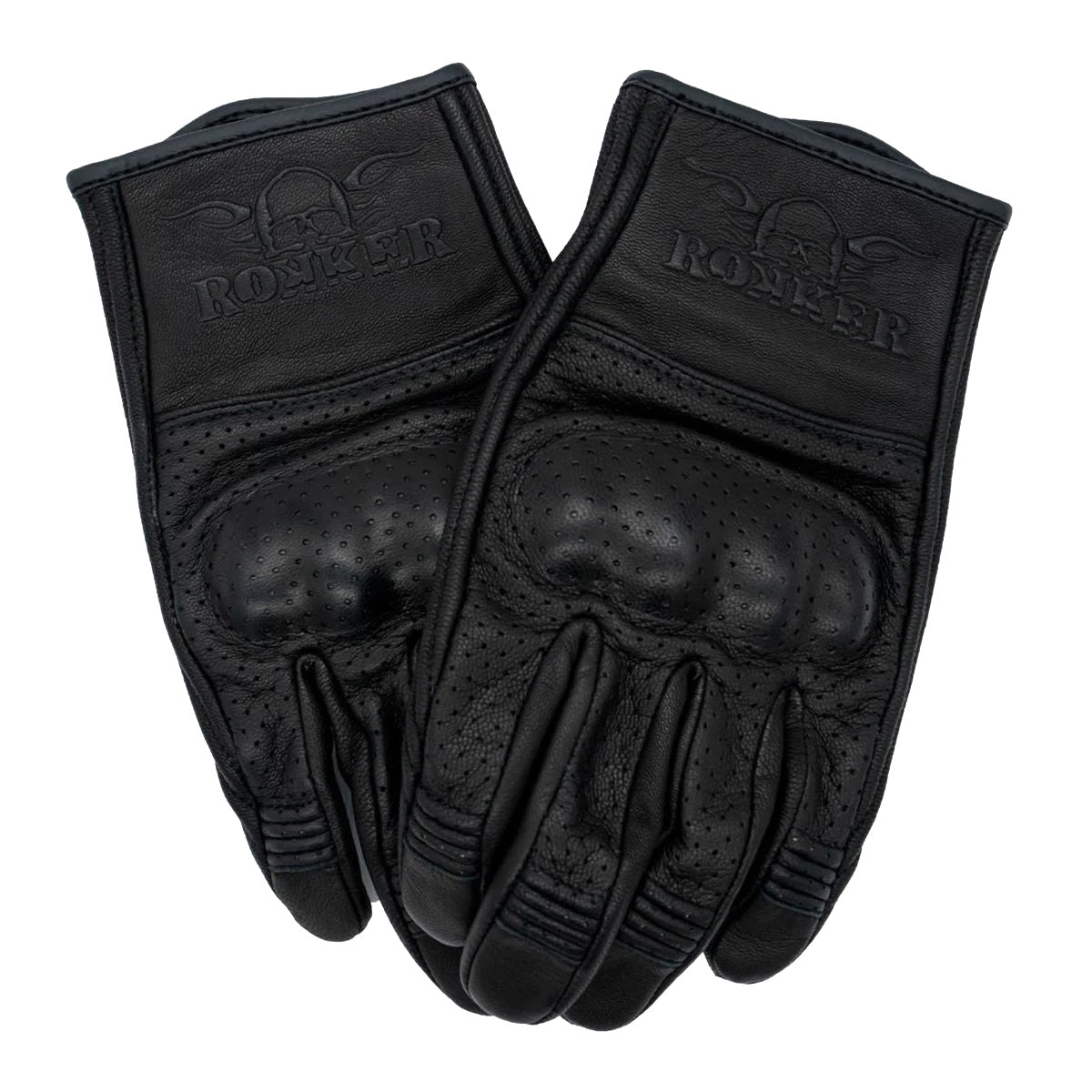 Rokker Glove Tucson Perforated - Black - Salt Flats Clothing