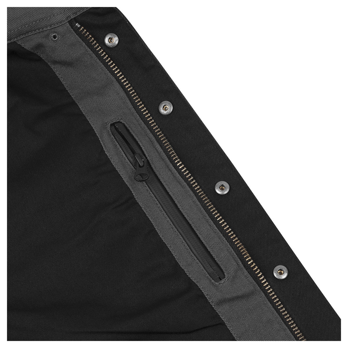 Silk Road Scout Men's Textile Jacket - Charcoal Black - Salt Flats Clothing