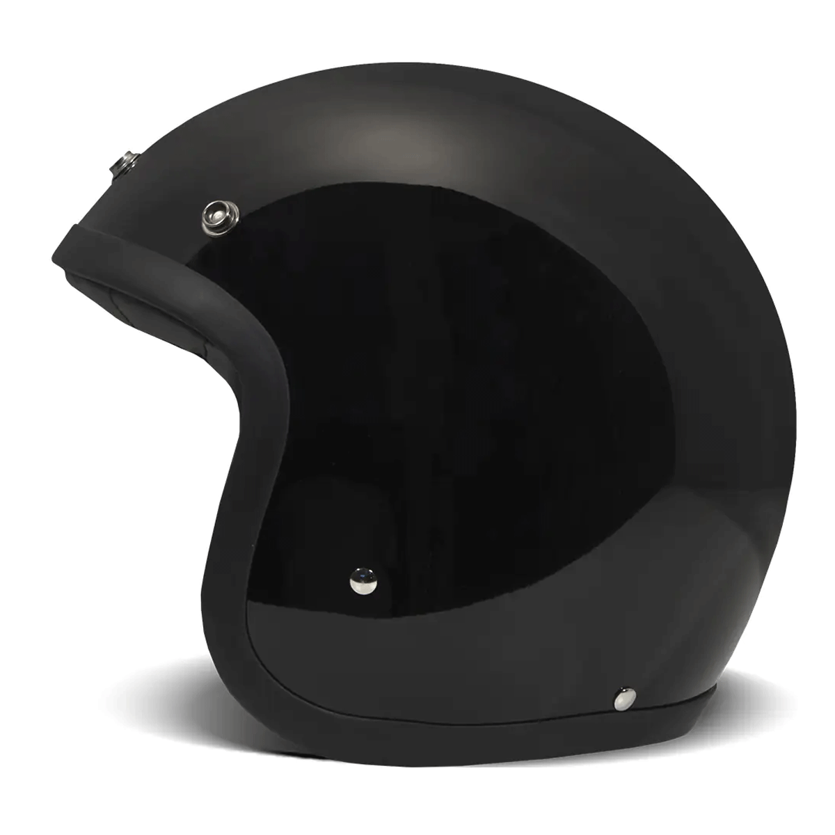 DMD Jet Retro Helmet R22-06 - Solid Black - Salt Flats Clothing