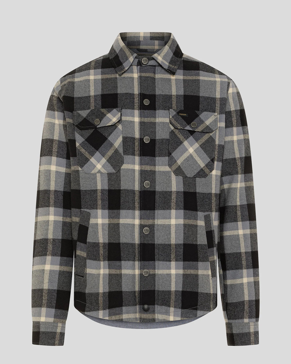 Rokker Memphis Rider Shirt - Grey - Salt Flats Clothing
