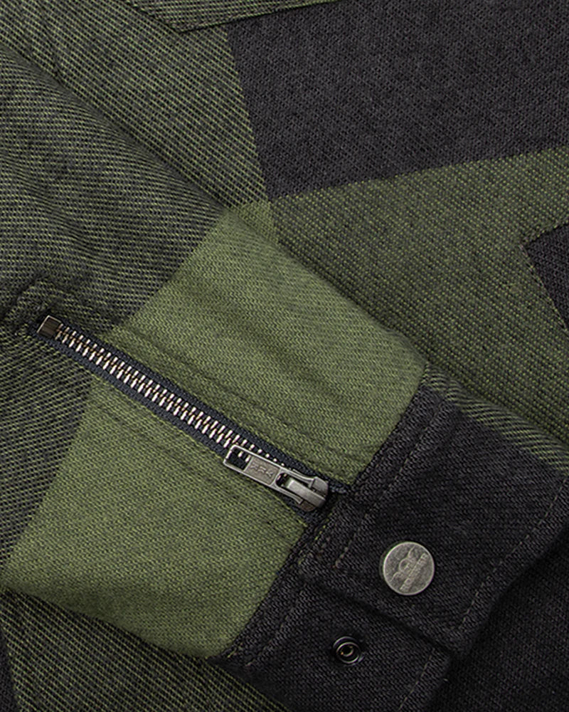 Rokker Dakota Riding Shirt - Olive - Salt Flats Clothing