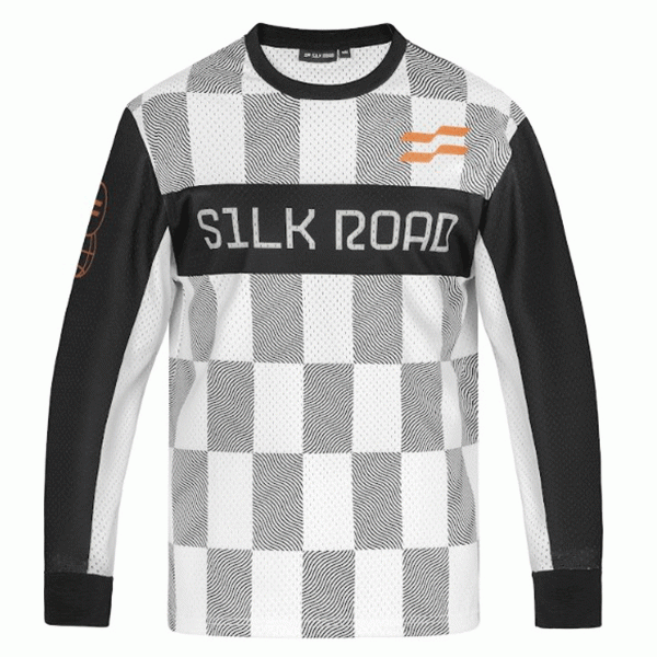 Silk Road Motocross Jersey - Black - Salt Flats Clothing
